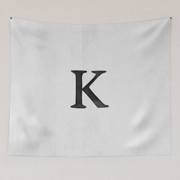 Item preview, Letter K designed and sold by indigogreypayne.