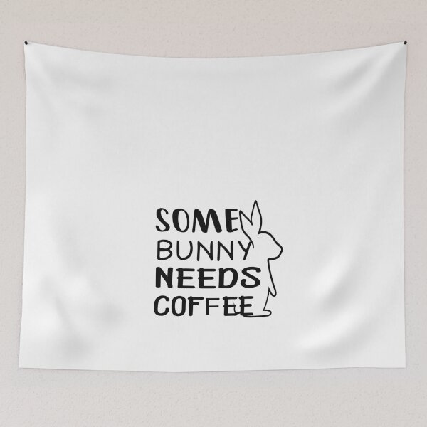 Item preview, some bunny needs coffe funny easter t-shirt  designed and sold by Ikgha.