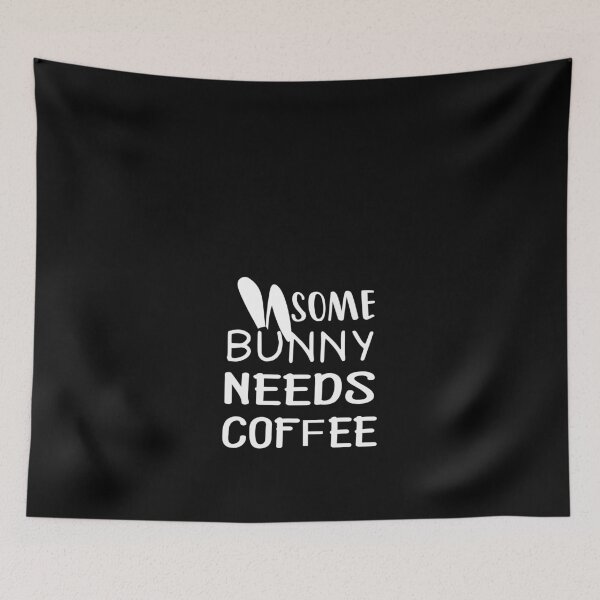 Item preview, some bunny needs coffe funny easter t-shirt  designed and sold by Ikgha.