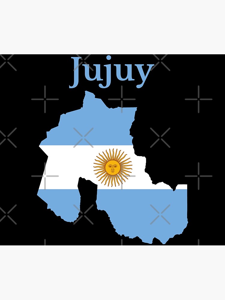 Vetor de Jujuy Argentina Map Region Province Vector Illustration