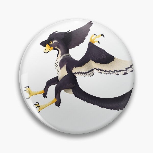 Item preview, Archaeopteryx dinosaur drawing - Paleoart designed and sold by NightStarDesign.