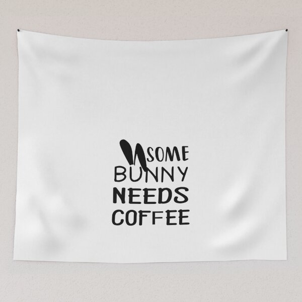Item preview, some bunny needs coffe funny easter t-shirt  designed and sold by Ikgha.