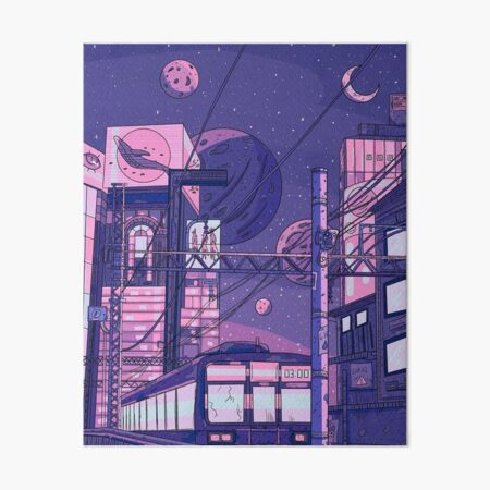 Lofi Art Art Board Print