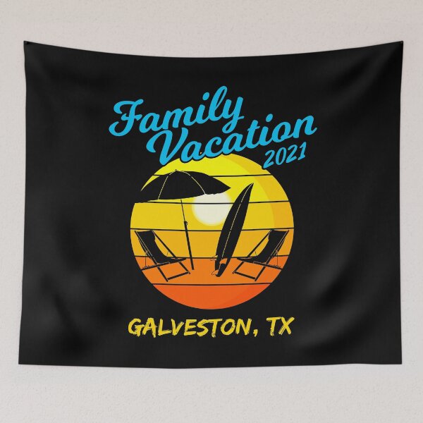 Item preview, Texas Beach Family Vacation 2021 Galveston graphic designed and sold by jakehughes2015.