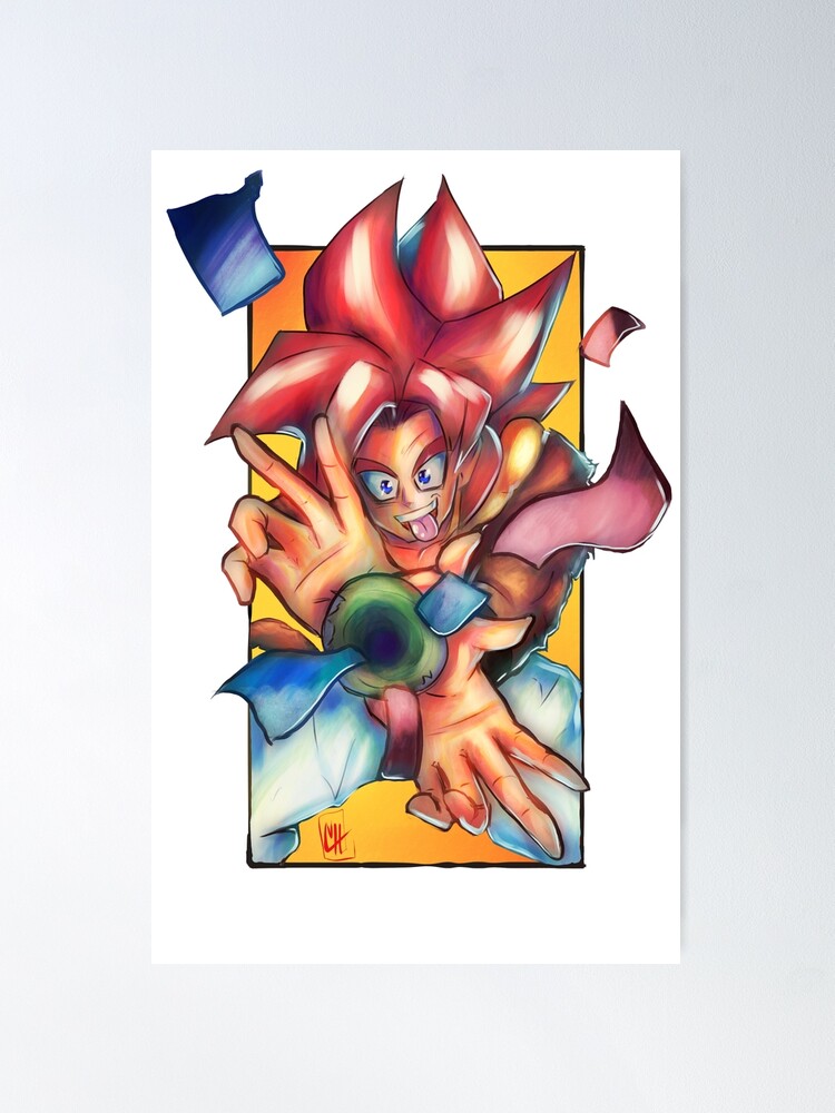 Gogeta SSJ4 Poster for Sale by jixelpatterns