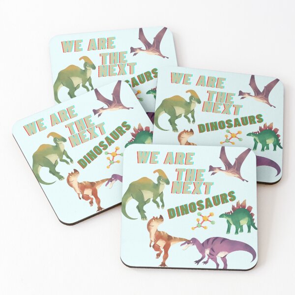 Item preview, We are the Next Dinosaurs design pandemic art  designed and sold by ICRainbowMoons.