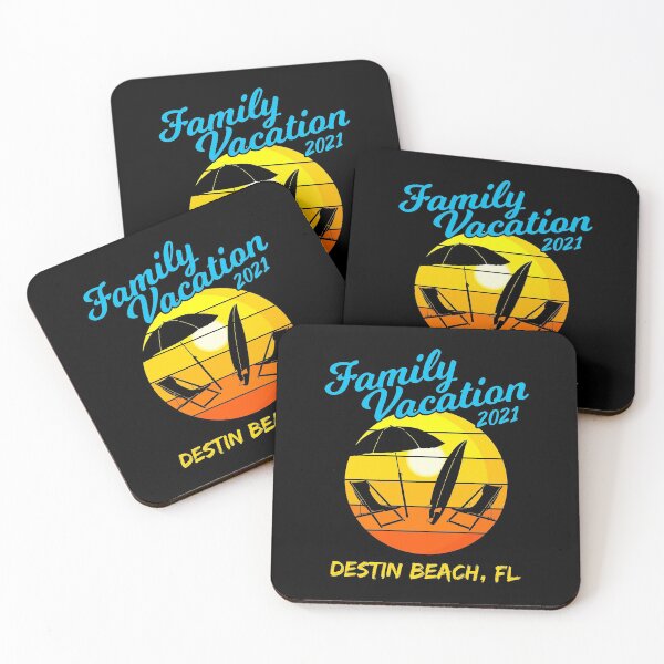 Item preview, Florida Beach Family Vacation 2021 Destin Beach print designed and sold by jakehughes2015.