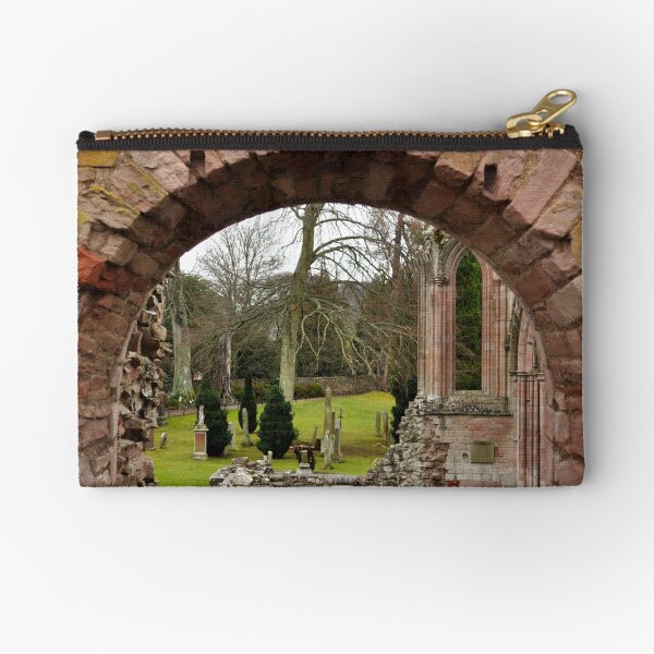 Abbey View, Scotland Zipper Pouch