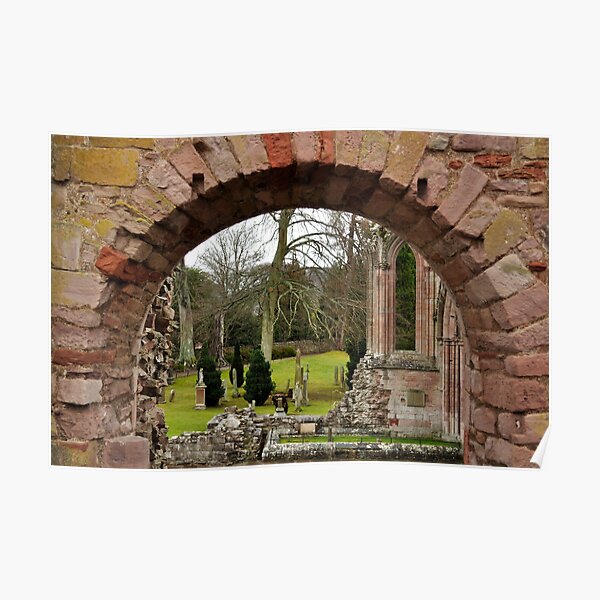 Abbey View, Scotland Poster