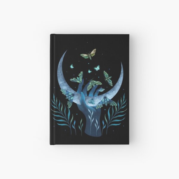 Moth Hand Hardcover Journal