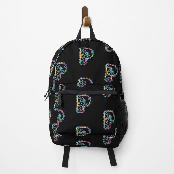 Item preview, Tie Dye Mandala Letter P Monogram Capital Letter designed and sold by kawaiisplatter.