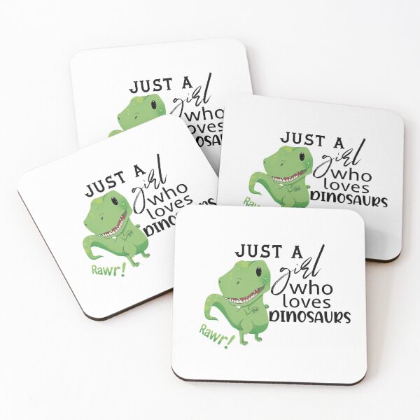 Item preview, just a girl who loves dinosaurs designed and sold by zahra369der.