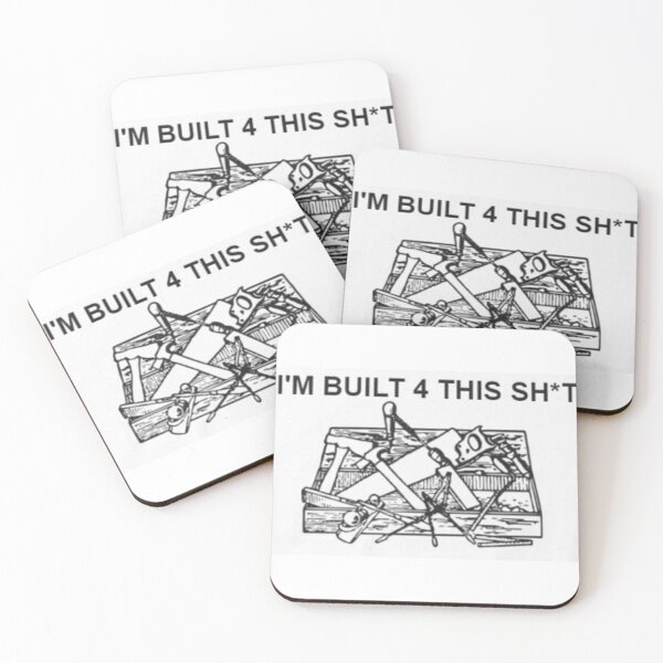 Item preview, I'M BUILT 4 THIS SH*T designed and sold by giantstep.