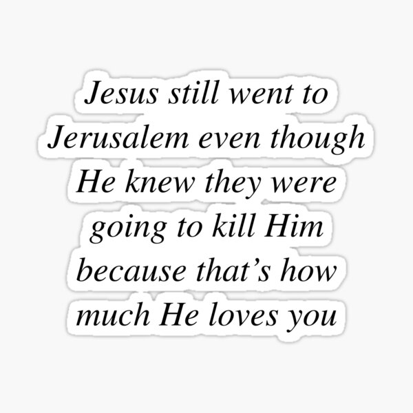 Palm Sunday Sticker
