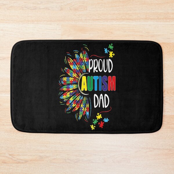 Item preview, Proud Autism Dad, Autism Awareness designed and sold by orangeblue21.
