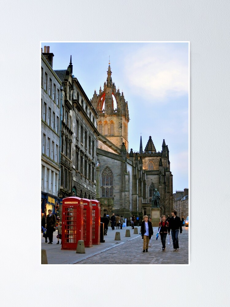 Alternate view of Evening Stroll on the Royal Mile Poster
