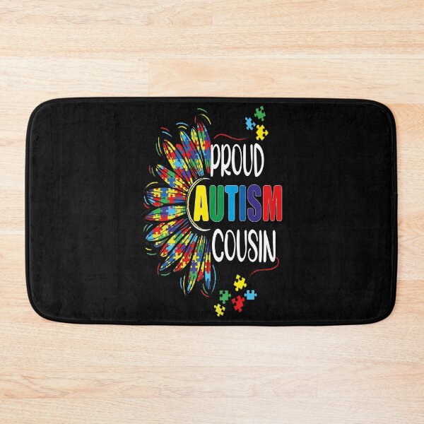 Item preview, Proud Autism Cousin, Autism Awareness designed and sold by orangeblue21.