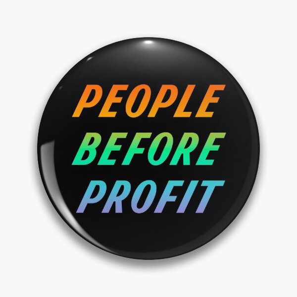 Item preview, People Before Profit designed and sold by Picket Club.