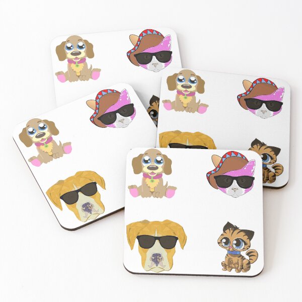 Item preview, Cat & Dog Stickers designed and sold by Mrspink16.