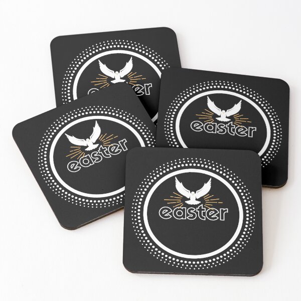 Item preview, easter, white doves, holy spirit, resurrection of christ, holy week, designed and sold by humansense.