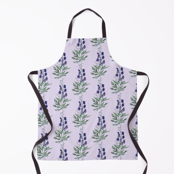 Item preview, Wolfsbane Watercolor Flower Drawing designed and sold by Danica Templeton.