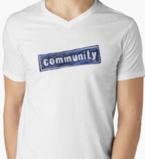 Community Logo Men's V-Neck T-Shirt