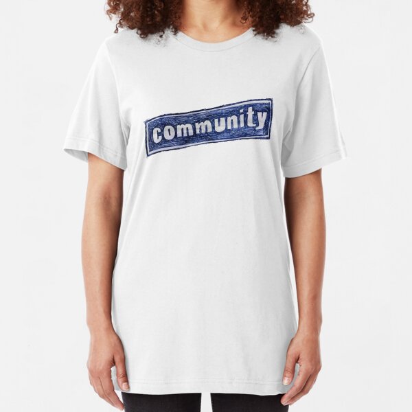 Community Logo Slim Fit T-Shirt