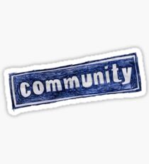 Community Logo Sticker