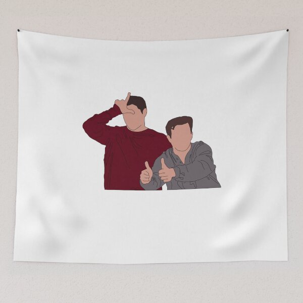 Item preview, Joey and Chandler designed and sold by SimplyRoseShop.