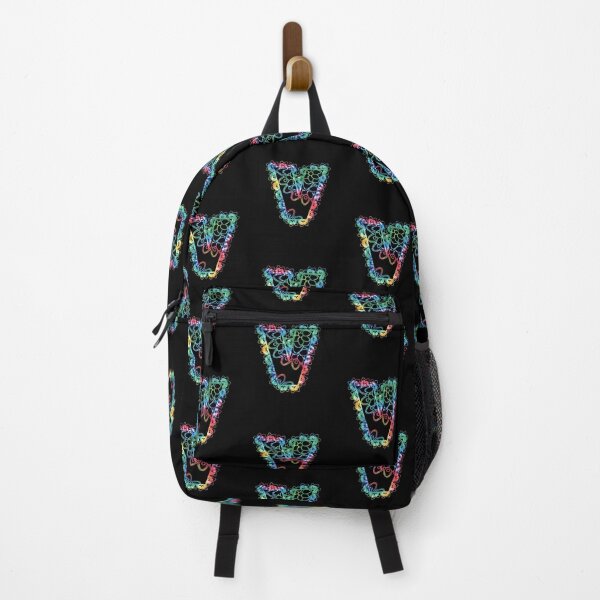 Item preview, Tie Dye Mandala Letter V Monogram Capital Letter designed and sold by kawaiisplatter.