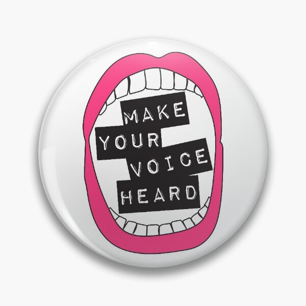 Item preview, Make Your Voice Heard designed and sold by bethmcmillian.