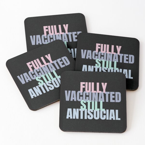 Item preview, Funny Fully Vaccinated Still Antisocial Vaccine designed and sold by modern-wave.