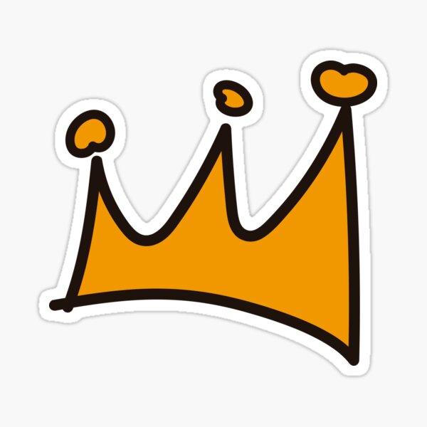 Graffiti Crown Stickers for Sale