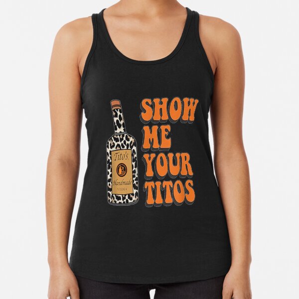 Workout Muscle Tank Tito Vodka Funny Graphic Tank Alcohol Saying Shirt