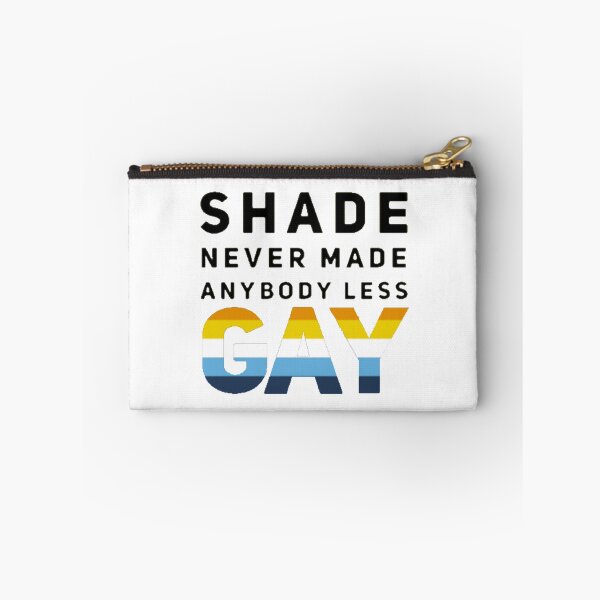 Item preview, Shade Never Made Anybody Less Aroace (White) designed and sold by UnicornPeeps.