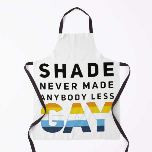 Item preview, Shade Never Made Anybody Less Aroace (White) designed and sold by UnicornPeeps.