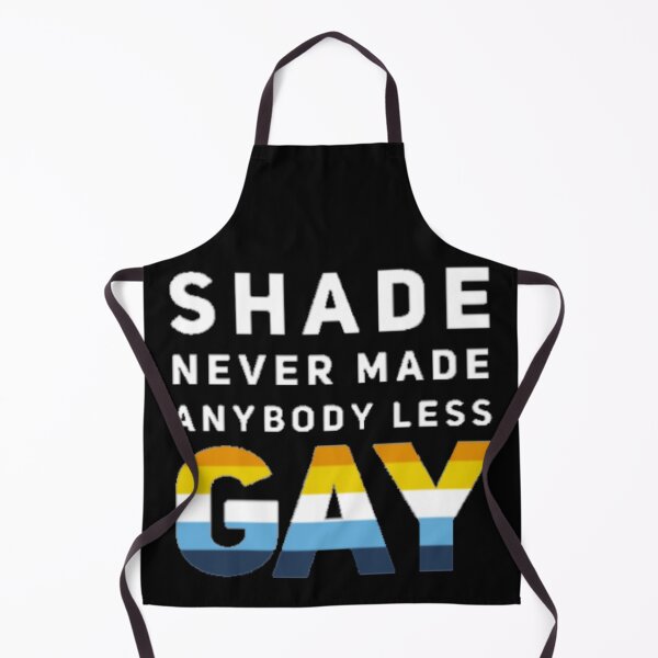 Item preview, Shade Never Made Anybody Less Aroace (Black) designed and sold by UnicornPeeps.