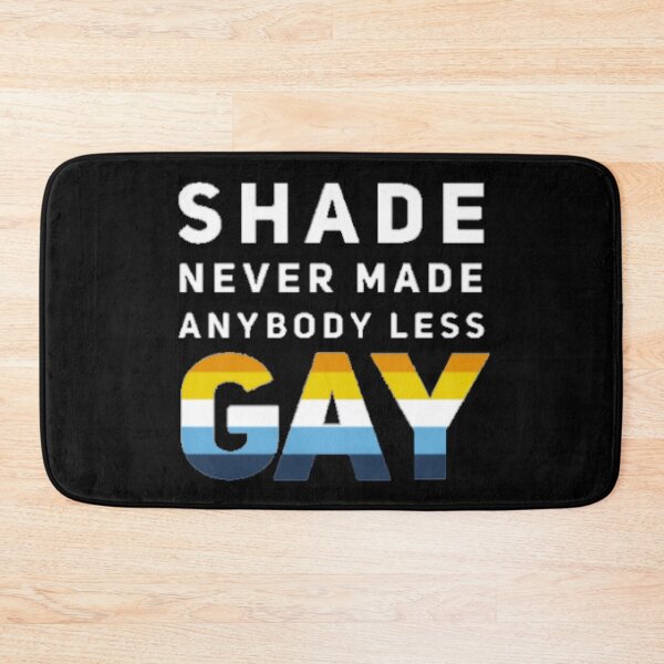 Item preview, Shade Never Made Anybody Less Aroace (Black) designed and sold by UnicornPeeps.