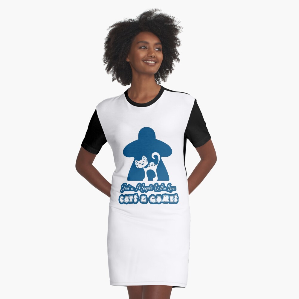 Item preview, Graphic T-Shirt Dress designed and sold by pudgycatgames.