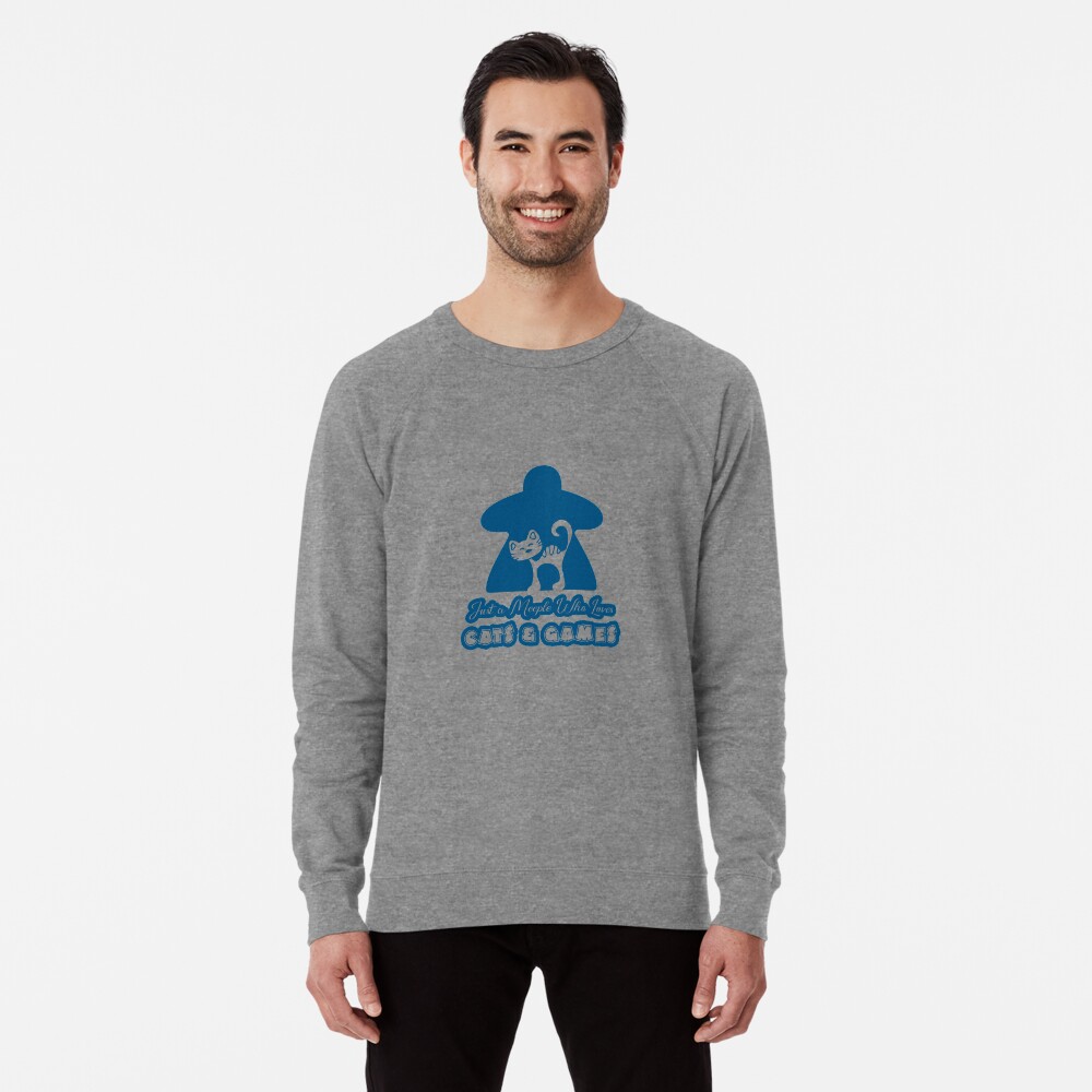 Item preview, Lightweight Sweatshirt designed and sold by pudgycatgames.