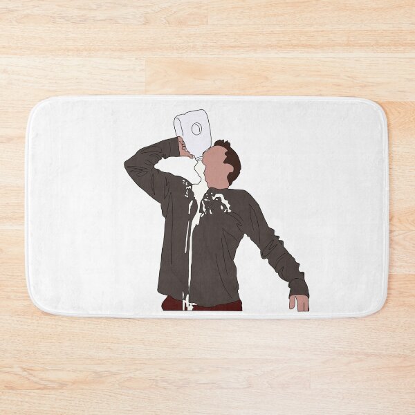 Item preview, Joey Drinking Milk designed and sold by SimplyRoseShop.
