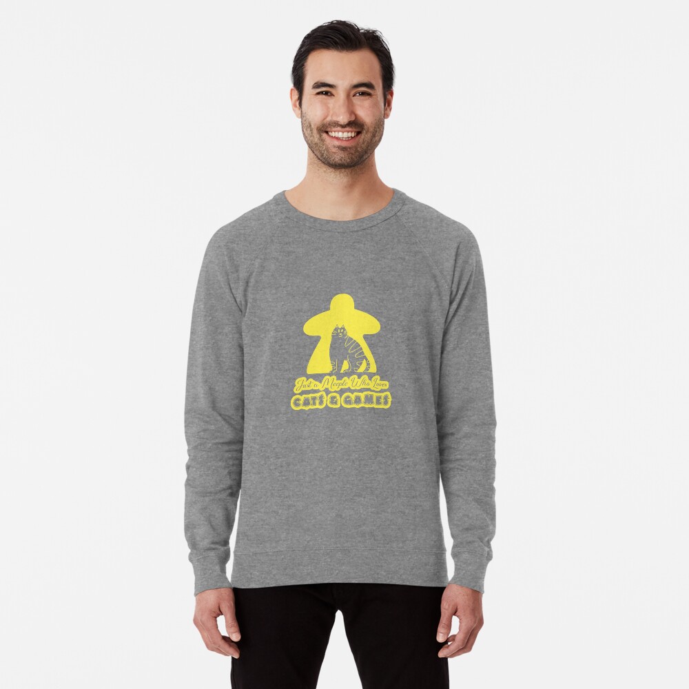 Item preview, Lightweight Sweatshirt designed and sold by pudgycatgames.