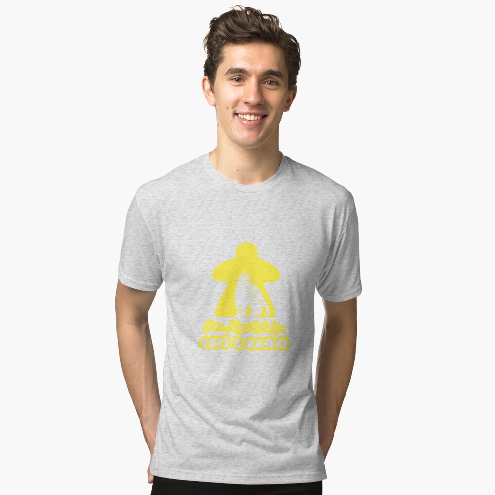 Item preview, Tri-blend T-Shirt designed and sold by pudgycatgames.