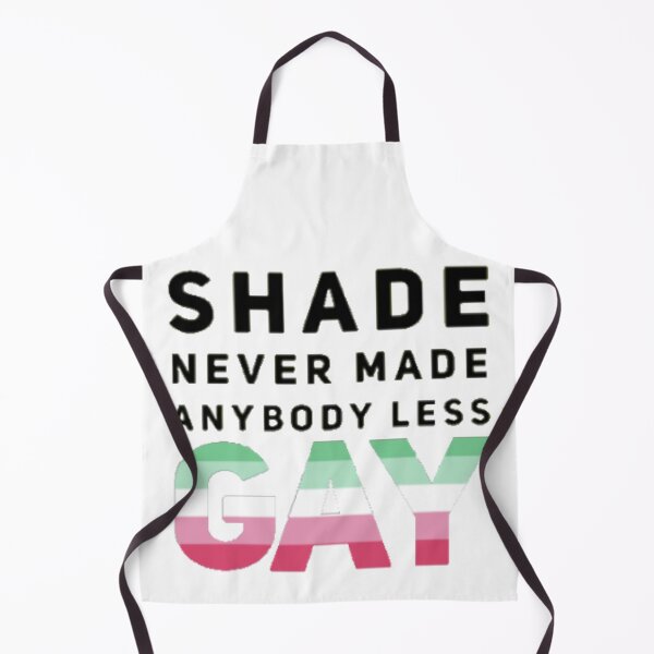 Item preview, Shade Never Made Anybody Less Abro (White) designed and sold by UnicornPeeps.