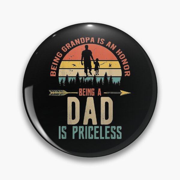 Item preview, Being A Grandpa Is An Honor Being A Dad Is Priceless Papa  designed and sold by manidala.