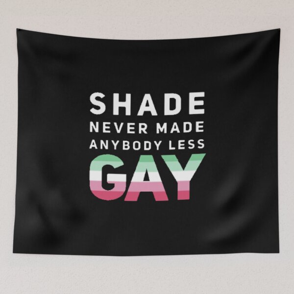 Item preview, Shade Never Made Anybody Less Abro (Black) designed and sold by UnicornPeeps.
