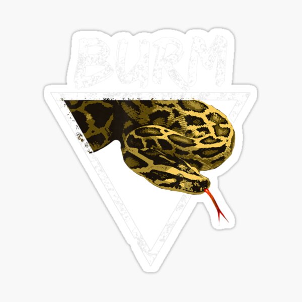 Item preview, Burmese Python Snake Keeper Owner Geometric T Shirt designed and sold by MalindaKeeling.