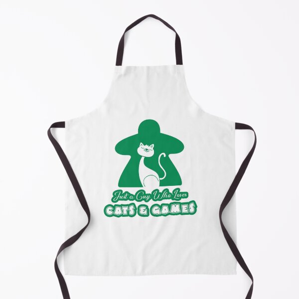 Item preview, Just A Guy Who Loves Cats And Games Green designed and sold by pudgycatgames.