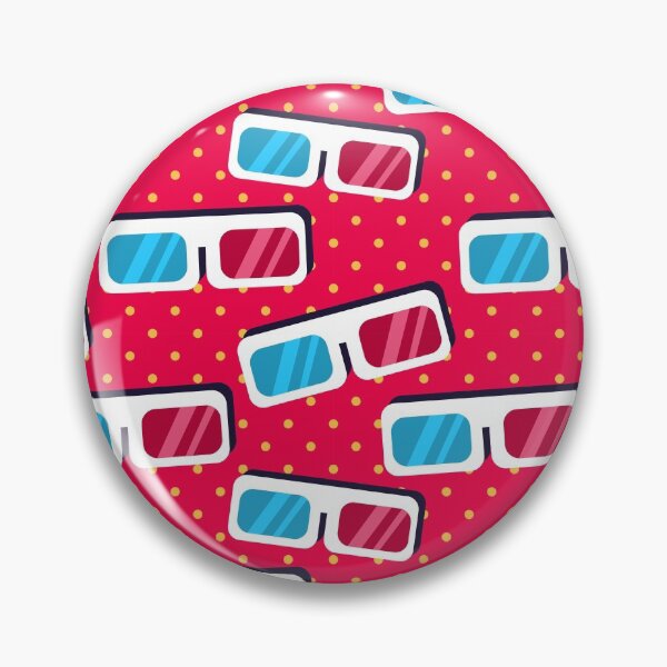 Item preview, 3d glasses seamless pattern designed and sold by werezu.