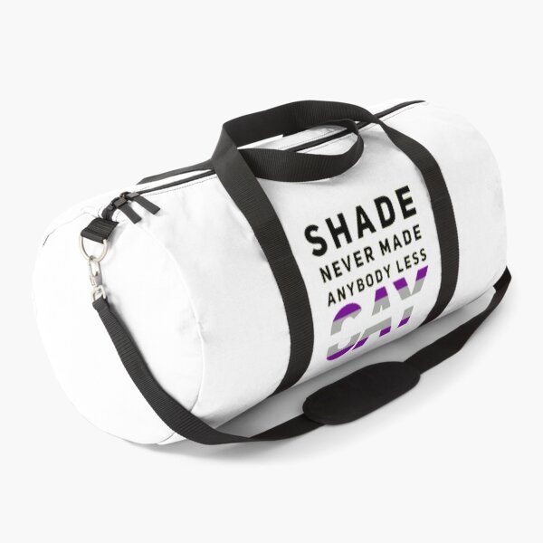 Item preview, Shade Never Made Anybody Less Greysexual (White) designed and sold by UnicornPeeps.